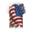 thumbnail image 4 of 250th Anniversary USA Shirts for Women American Flag T-Shirt 4th of July Shirt 250 Years Birthday Patriotic Tops, 4 of 6