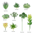 thumbnail image 2 of Plantas Artificiales Flores Suculentas 21 Pcs Decoración, 2 of 4