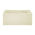 thumbnail image 2 of Voltaire 54" x 30" Left-Hand Drain Alcove Bathtub with Apron in Bisque, 2 of 11