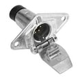 thumbnail image 2 of Trailer Wiring Adapter, Dust  Easy To Install 7 Pin Towing Socket Wide Application Rainproof High Performance  For Trailer, 2 of 8