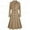 Beige, variant on HBFAGFB Trench Coat for Women Lapel Button Long Overcoats Fashion Elegant Jacket Dress Black Size M