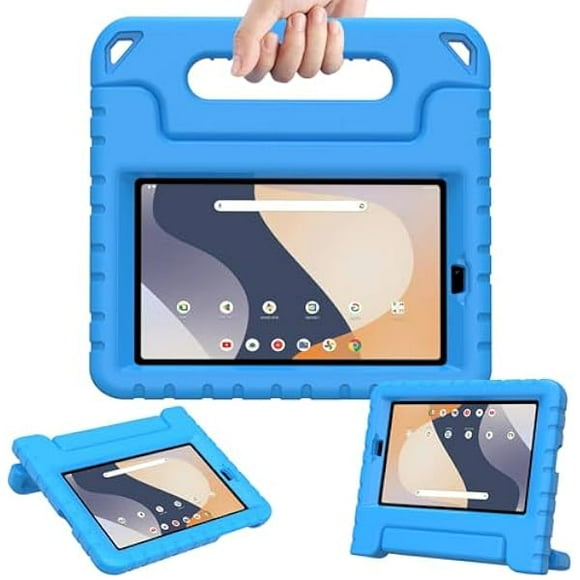 wonim11 AVAWO Kids Case for Onn. 8" 4th Generation 2024, Hanle Stand Protective Cover with Built-in Screen Protector for Onn. 8 Inch Tablet Gen 4 2024 Model 100135923, Blue