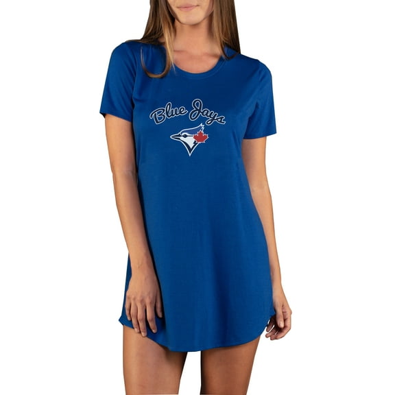 Women's Concepts Sport Royal Toronto Blue Jays Marathon Knit Nightshirt