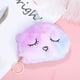 thumbnail image 3 of 2 monederos de unicornio de peluche con cremallera y monederos con cremallera., 3 of 6