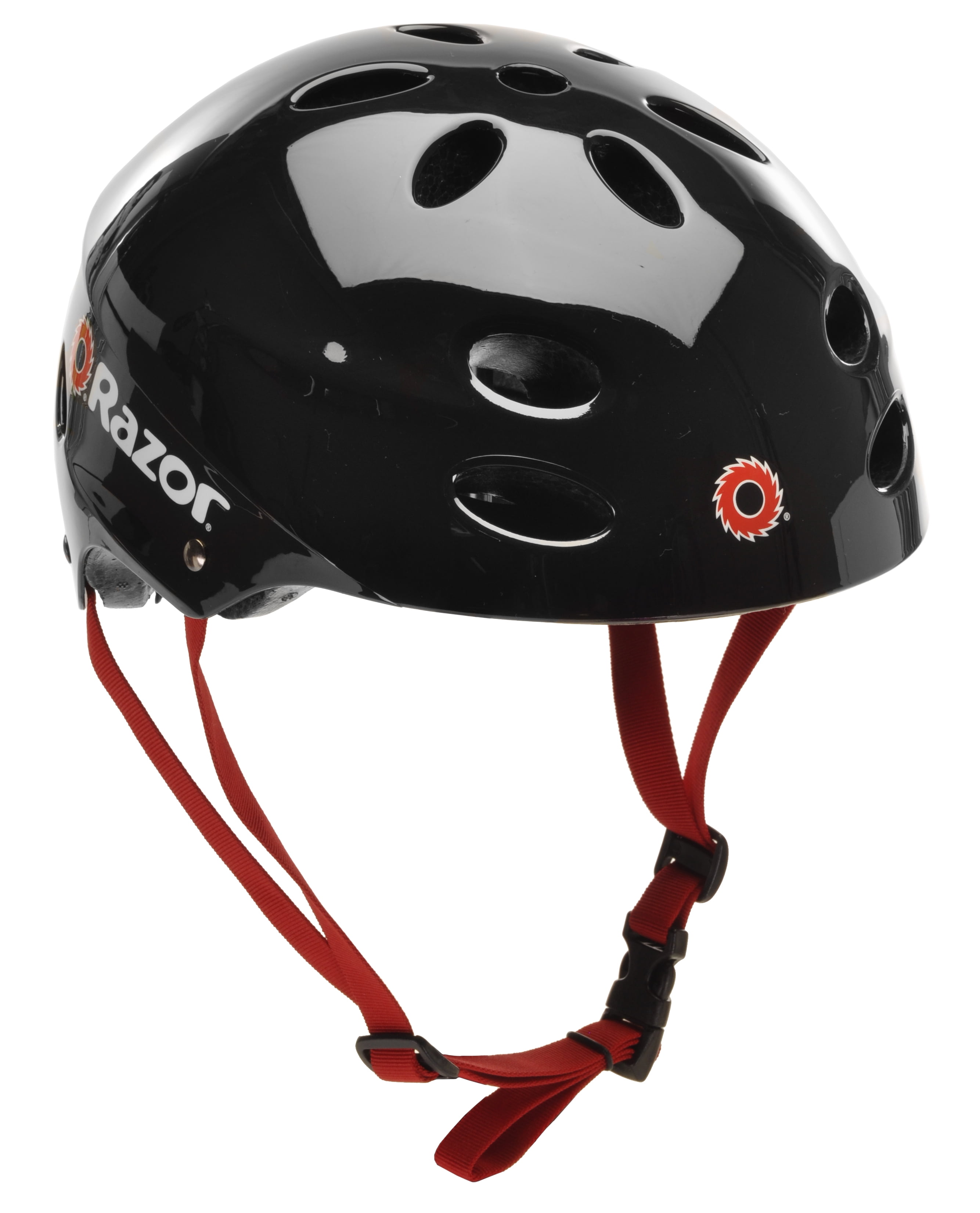 Razor V17 MultiSport Youth Helmet, Gloss Black BrickSeek