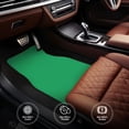 thumbnail image 4 of Uemuo Car Floor Mats - Forestgreen Pattern Carpet Floor Mats for Cars, Auto Accessories Front & Rear Car Floor Foot Mat Sets of 4 Pieces, 4 of 6
