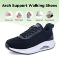 thumbnail image 3 of AiEles Women's Arch Support Walking Shoes for Plantar Fasciitis - Orthotic, Cushioned, Breathable Sneakers, 3 of 8