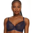 thumbnail image 2 of Dita Von Teese NAVY Fiamma Underwire Balconette Bra, US 36B, UK 36B, 2 of 4