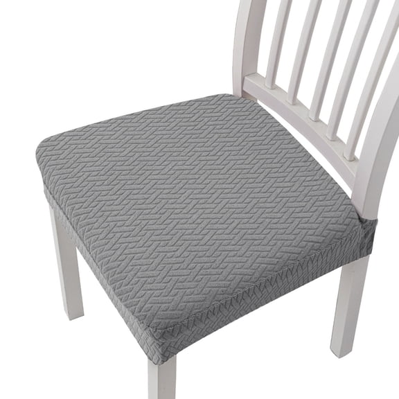 High Stretch Dining Chair Cover Liquid Protective Polyester Elastics Fabric