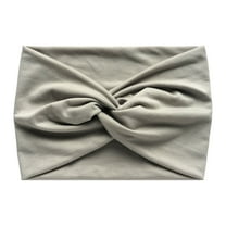 Uooqdmx Elastic Headbands for Women, Gym Headbands for Women, Yoga Headbands for Women, Head Bands for Women's Hair Accessories for Women, Wide Headbands for Women, Gray One Size