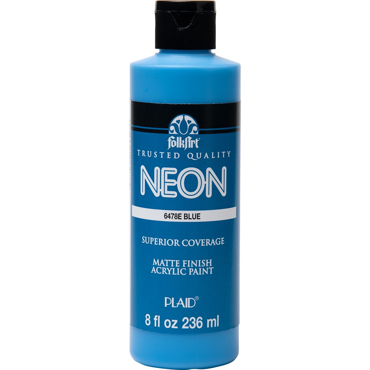 FolkArt 8oz Acrylic Paint Neon Blue
