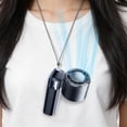thumbnail image 6 of Portable Handheld Fan, with Semiconductor Ice Cooling Compress Function, Personal Cold Cooling Fan for Summer Travel, Outdoor Activities, Office Desk and On-the-Go Daily Use, 6*2*2in, B, 6 of 7