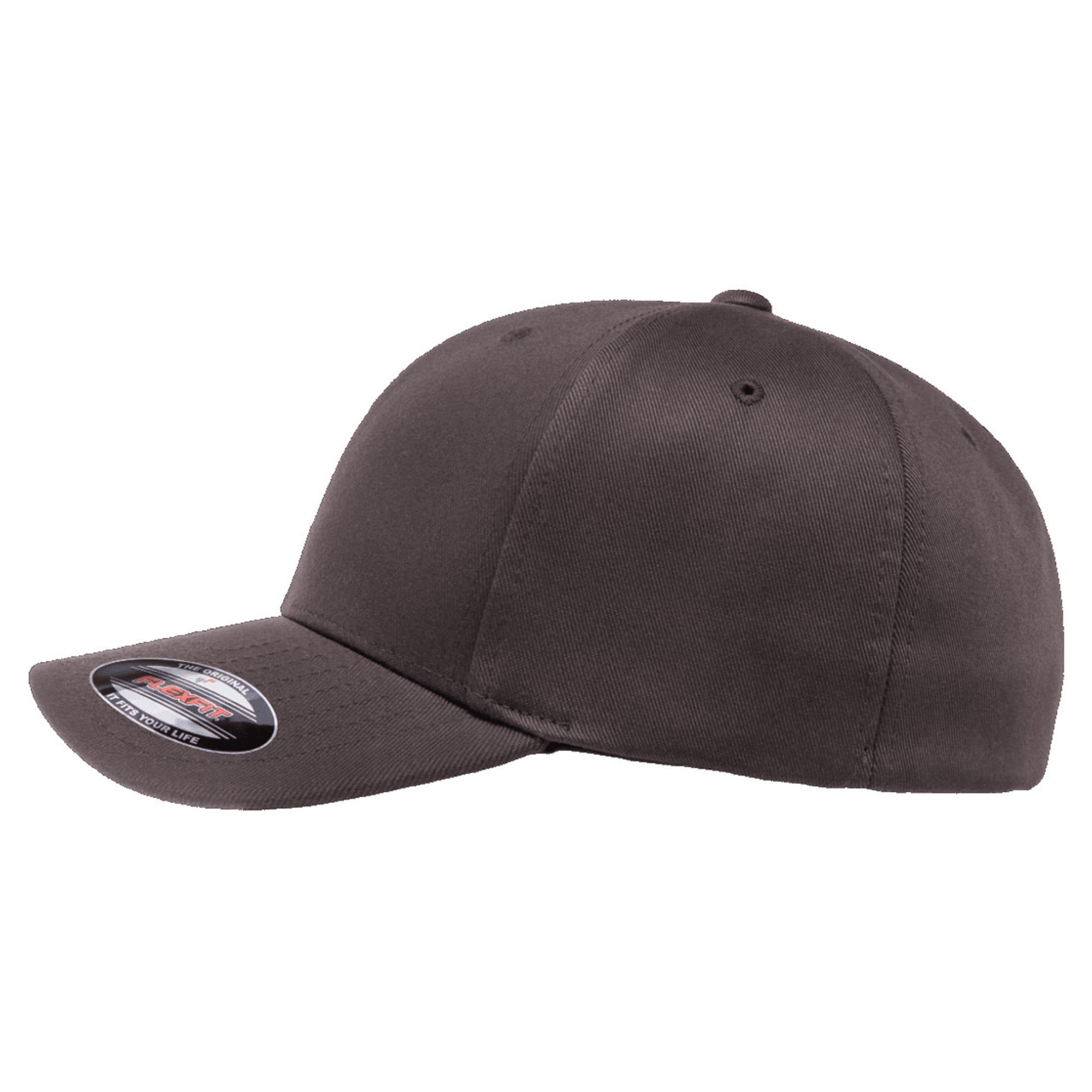 Mens 2) Yupoong Cap Baseball Flexfit (Pack of Fitted
