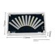 thumbnail image 2 of Kit de Producción DIY de Pantalla de Luz Rítmica de Espectro Musical LED en Forma de Abanico Práctica de Componentes SMD TJ-56-714, 2 of 8