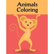 Animals Coloring: Christmas Coloring Pages for Boys, Girls,Toddlers Fun Early Learning American Animals Paperback 1674401604 9781674401607 J.K. Mimo