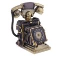 thumbnail image 2 of Estatuilla de teléfono de resina de escritorio retro Pantalla de mediados de siglo Adornos para, 2 of 8