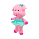 thumbnail image 3 of Puerquito De Peluche Importadora La Merced Bailarina Tutú Azul Tela Ultra Suave Hipoalergénica, 3 of 3