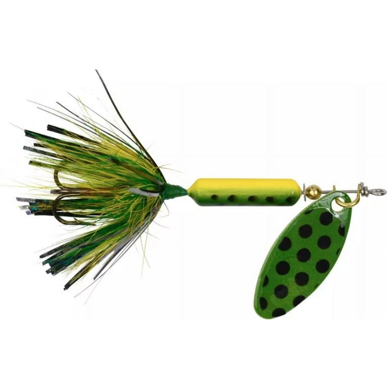 Yakima Bait Wordens Rooster Tail InLine Spinner Lure 1/8 Oz Strobe White  208-SWH