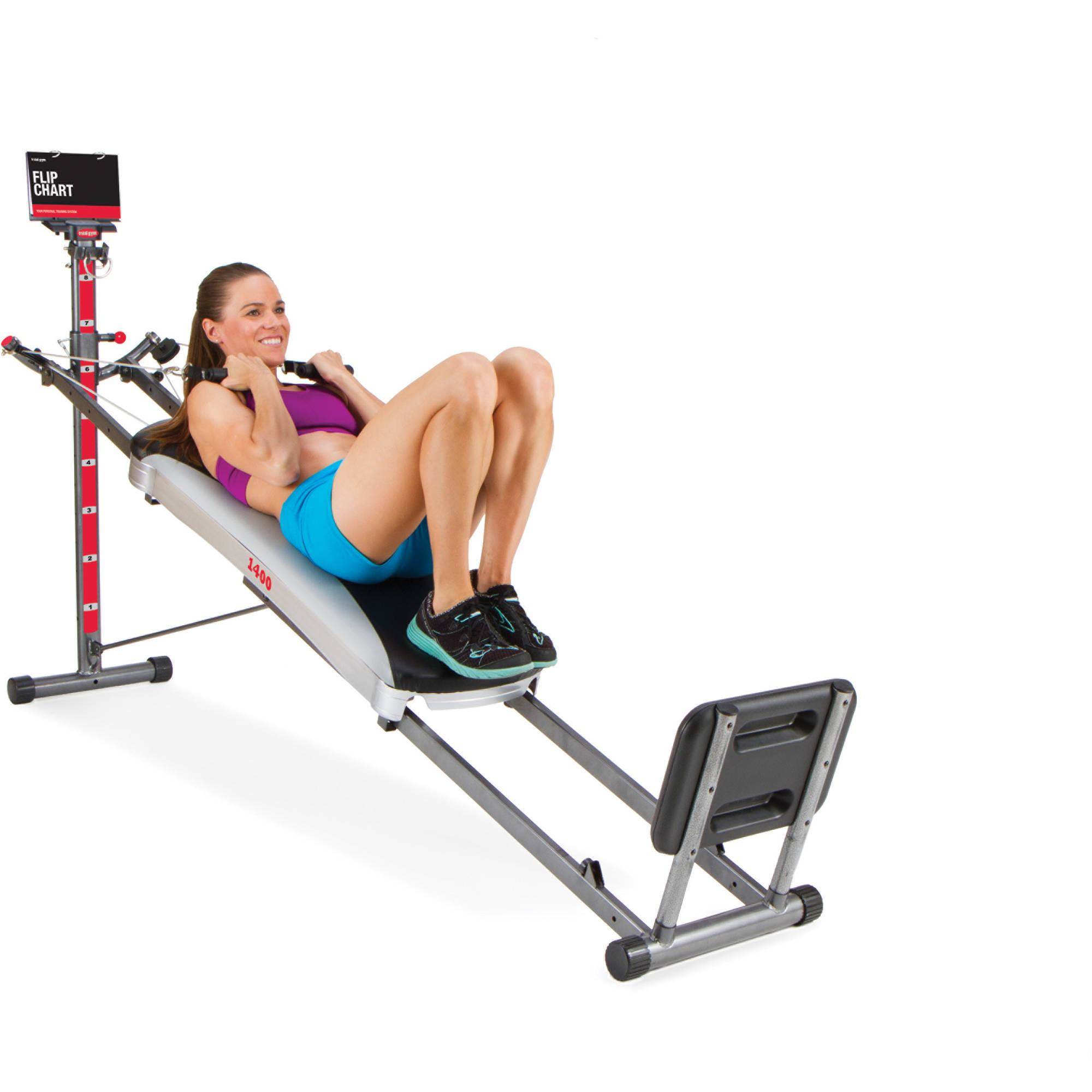 Total Gym 1400 Deluxe Home Fitness Exercise Machine Equipment with Workout DVD - image 5 of 15