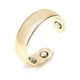 thumbnail image 1 of Dispositivo antirronquidos ajustable con 4 imanes, anillo de terapia magnética, tratamiento de acupresión contra los ronquidos, anillo para dormir para hombres y mujeres - gsl, dorado, 1 of 2