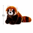 thumbnail image 3 of Stuffed Animals, Red Panda Stuffed Animal, Plush, Striped Tail Plush, 8 Inch 1Pc Cuddly Soft Red Panda Figure, Perfect for Casual Play and Shelf Display, 3 of 9