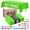 Lime Green, variant on Exquisite Lime Green Rectangle Plastic Tablecloth, 54" x 108", 48 Count, 66% Thicker Disposable Table Cover