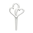 thumbnail image 2 of Cake Topper Decor, Wedding and Anniversary,Double Heart cake topper for wedding and anniversary38662 (144/PKG), 2 of 2