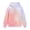 02-Red, variant on Hoodies for Teen Girls Oversized Sweatshirts Girls Ombre Hoodie Gradient Color Pullover No-Drawstring Long Sleeve Relaxed Fit Casual Sweatshirt for Fall Winter School Daily Wear (Ages 3-14 Years)