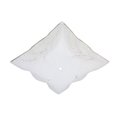 thumbnail image 2 of Westinghouse Lighting 8180000 Square Wheat Design Diffuser Shade - Pack of 10, 2 of 3