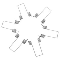 6pcs Torsional Spring Garage Lid Replacement Springs Mechanical Compression Springs Trash Can Lid Spring Small Springs Replace Can Lid Spring