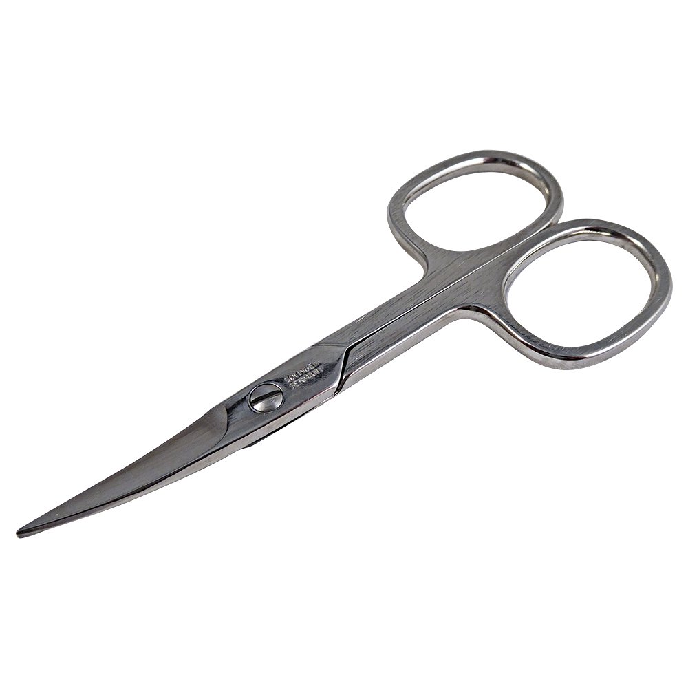 EKS Solingen Nail Scissors Curved Nickel Plated EK 314 N