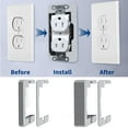 Wall Plate Receptacle Spacers，With for Outlets/Electrical Box/Switch