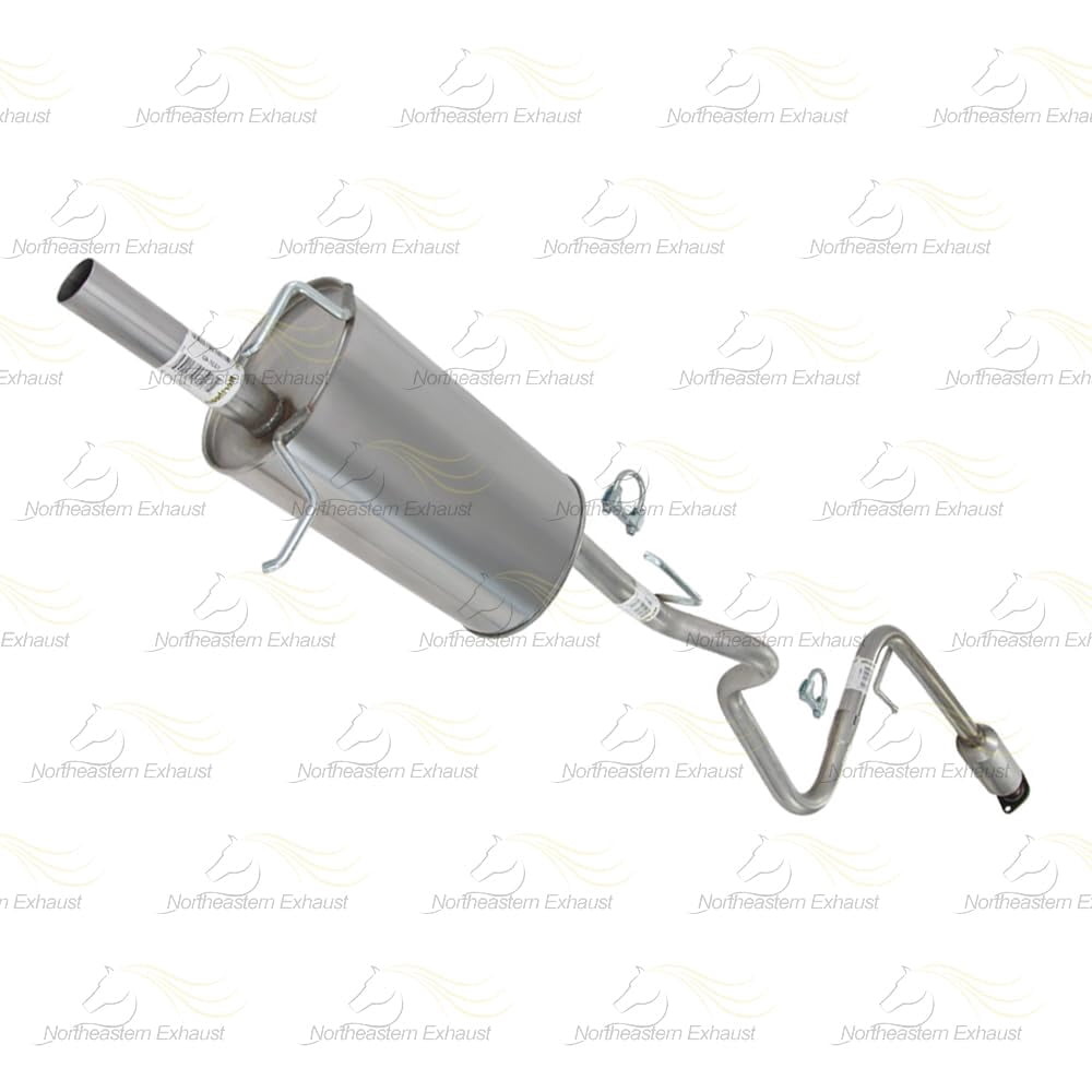 Northeastern Exhaust Stainless Steel Resonator & Muffler Exhaust System Kit Fits 2006–2011 Chevrolet HHR 2.2L – Direct Fit