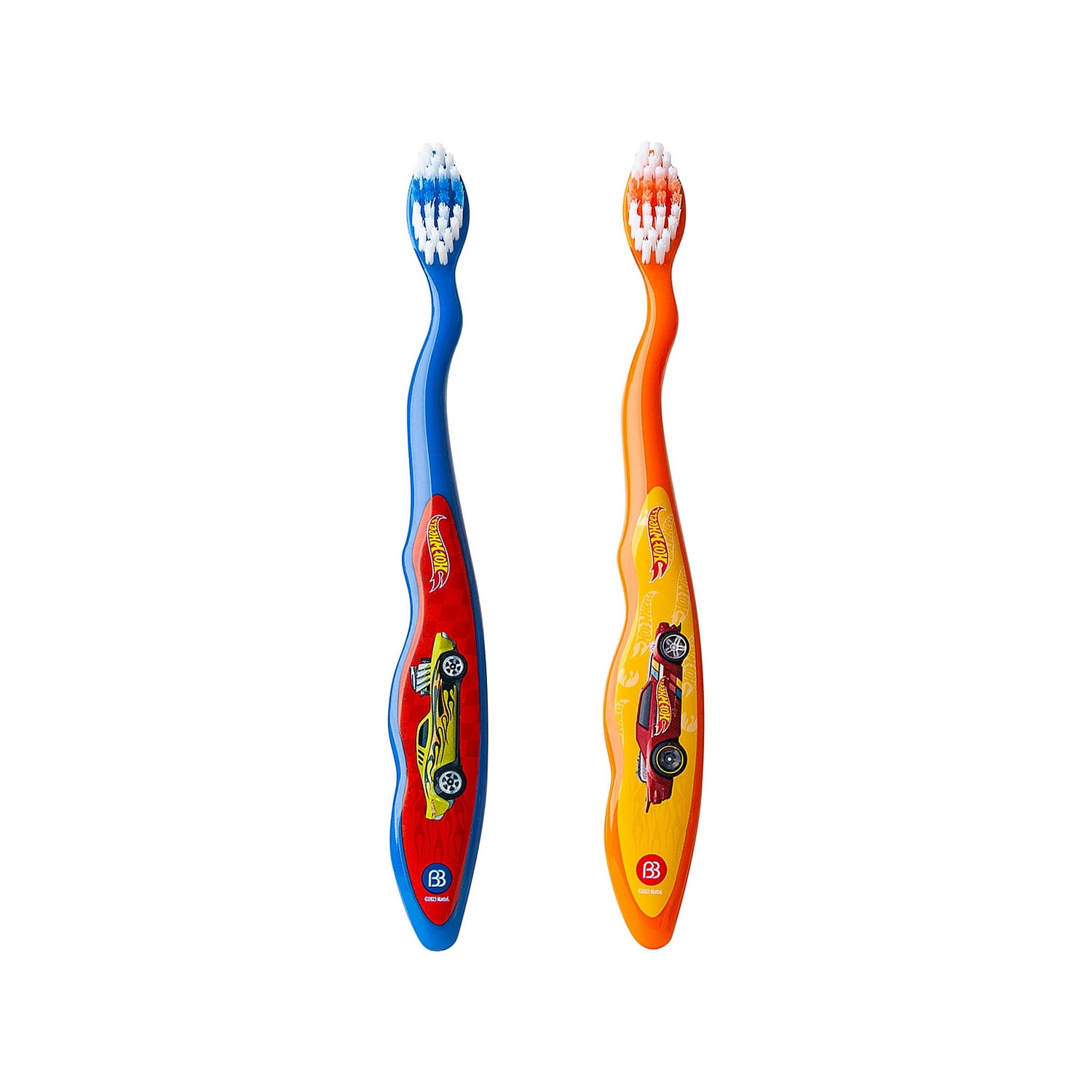 Brush Buddies Hot Wheels Manual Toothbrush, 6 pcs