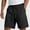 (Casual 215)Black, variant on Fashion Shorts For Men Casual Breeches Summer Solid-color Elastic Waist Outdoor Sports Pocket Beach Short Pants Plus Size
