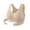 uu03-fk1021-Beige, variant on Posture Bras for Women Front Closure Push-Up Posture Corrector Bust Shaping Bra with Back Support Anti Sagging Wirefree Bras Plus Size Bras