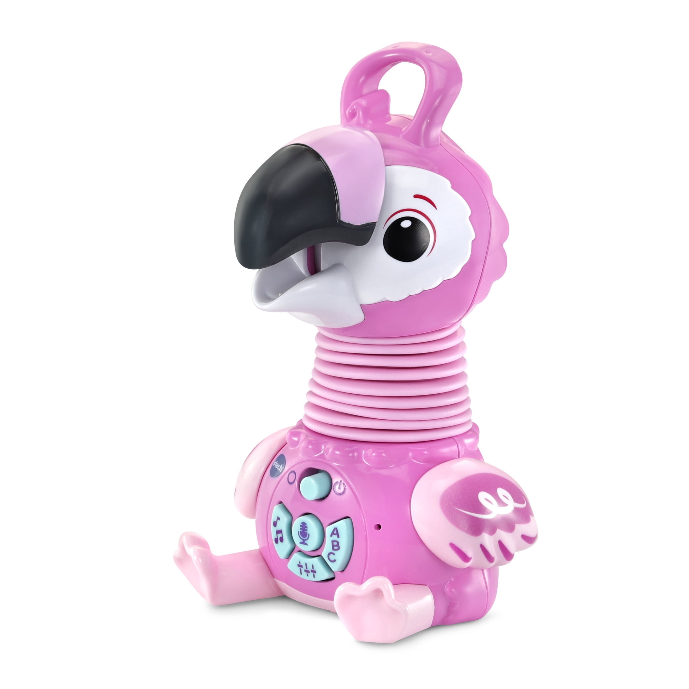 VTech Stretch & Play Letters Flamingo Musical Learning Toy for Toddlers - Electronic Pet