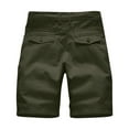 thumbnail image 2 of zuwimk Cargo Shorts For Men,Men's Lightweight Cargo Shorts with Pockets Cotton Shorts for Men Casual Army Green,S, 2 of 3