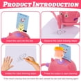 thumbnail image 4 of Drawing Robot for Kids, Interactive Educational Drawing Robot with Voice Interaction, Magic Painting Robot Toy with 100 Word Cards & 16 Color Pens for Girls and Boys Age 3+ (Pink), 4 of 8