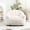 White, variant on Bean Bag Chair for Adults, Bean Bag Sofa Chair with Armrests Stuffed High-Density Foam, Floral Shaped Bean Bag Sofa, Ultra Soft Faux Fur Floor Sofa, Large Reading Chair for Living Room Bedroom,Single
