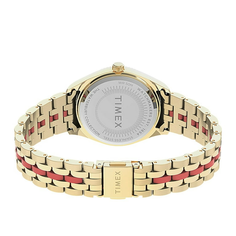 Timex Waterbury Legacy Boyfriend Malibu 36mm Stainless Steel