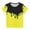Yellow, variant on REORIAFEE Kids Boys Oversized Shirts for Girls Tee Shirts Fashion Graphic Blouse Round Neck Tops Short Sleeve Pullover Summer Fashion Clothing 2024 Orange