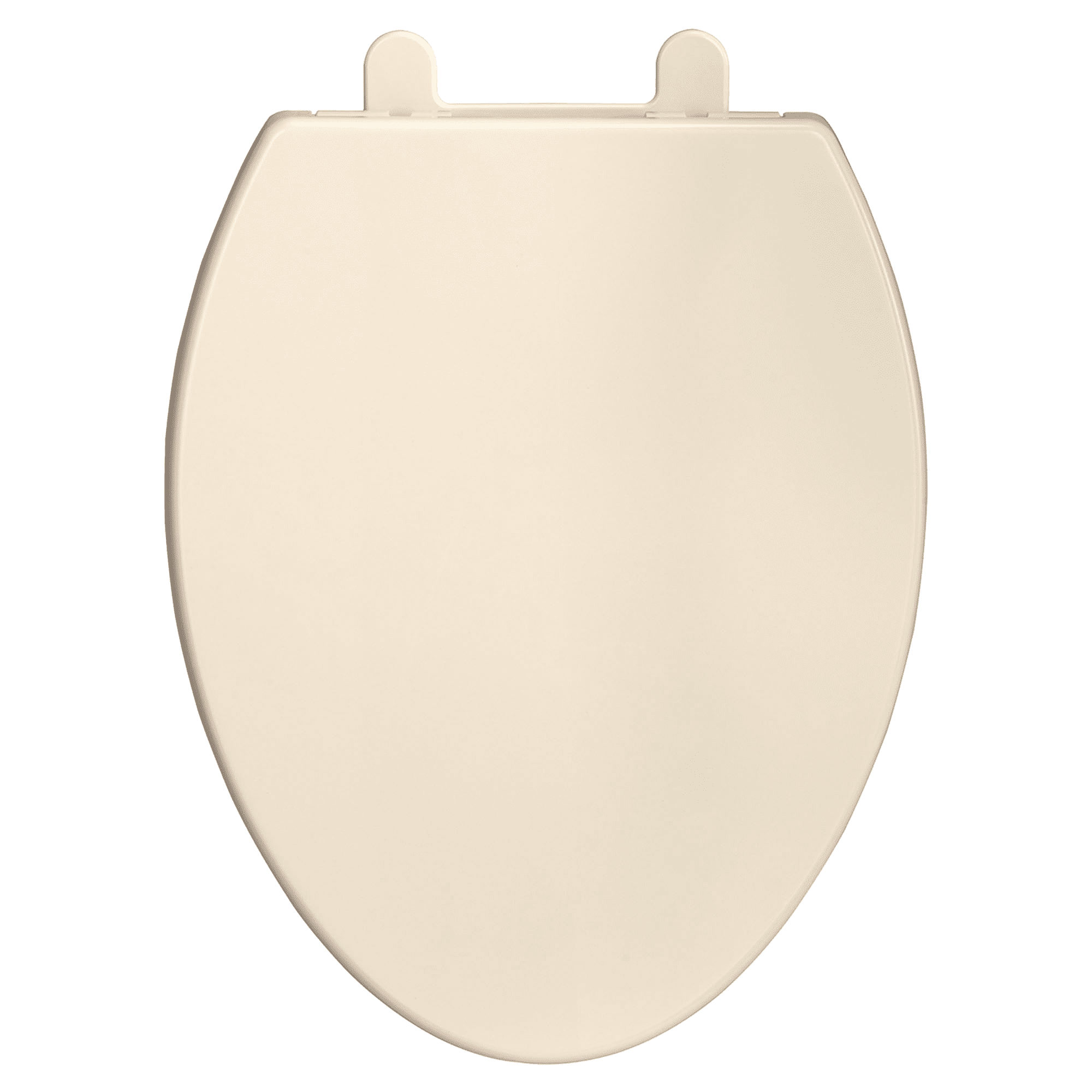 American Standard Telescoping Slow-Close Elongated Front Luxury Toilet Seat with Everclean in Linen