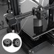 thumbnail image 5 of Uxcell 10 piezas de rodillos V-Slot para impresora 3D, ruedas de gantry de alta velocidad, rueda de polea POM con rodamientos de doble escudo 625ZZ (negro), 5 of 6