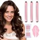 thumbnail image 1 of Rizador de pelo Heatless Overnight Rizos, 3 unidades con bufanda de satén, 1 of 7