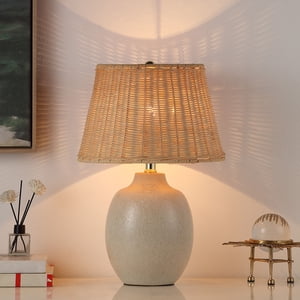 Better Homes & Gardens Cream Ceramic Table Lamp