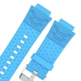 thumbnail image 2 of Correa de reloj inteligente Correa de reloj de silicona para Xplora X5 Play Reloj para niños (Azul), 2 of 5