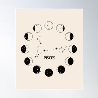 Awkward Styles Pisces Zodiac Sign Pisces Poster Astrology Zodiac