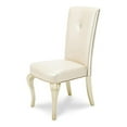 thumbnail image 2 of Michael Amini Hollywood Loft Dining Side Chair in Frost Ivory (Set of 2), 2 of 5