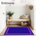 thumbnail image 3 of ODIKA 2'x3' Machine Washable Non-Slip Area Rug, Lattice Interlocking Decorative Jewel High Traffic Rug, Pink, 601357, 3 of 5